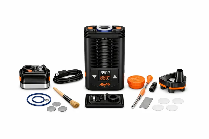 Storz and Bickel Mighty+ portable dry herb vaporizer
